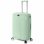 Mala de cabine Benzi Bz5819v-50, expansível, PP, tamanho de cabine de 55 cm, 4 rodas duplas, fechadura de combinação de 3 dígitos, verde.