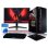 PC de bureau BEASTCOM Q3 Essential Gaming AMD Ryzen 5 16GB 512GB SSD Vega 11 Windows 11 Pro 24" WiFi