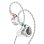 Auriculares FiiO FD11 MIC com fio Jack 3.5mm para chamadas e música, pretos