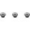 Auriculares Yealink 3311055 earbuds compatíveis com BH71 tamanho S pretos