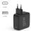 Carregador Hama 00201962 GaN 100W USB-C USB-A Carga Rápida Universal