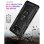 Funda para móvil Max Power Digital Anillo Giratorio Silicona y Policarbonato Negra Antideslizante para Xiaomi Poco X3 NFC y X3 Pro