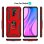 Funda para móvil Max Power Digital Anillo Giratorio Silicona y Policarbonato Roja Antideslizante para Xiaomi Redmi 9