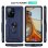 Funda para móvil Max Power Digital Anillo Giratorio Silicona Policarbonato Azul Antideslizante para Xiaomi Mi 11T y Mi 11T Pro