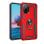 Funda para móvil Max Power Digital Anillo Giratorio Silicona Policarbonato Roja Antideslizante para Xiaomi Redmi Note 10S y Note 10
