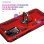 Funda para móvil Max Power Digital Anillo Giratorio Silicona Policarbonato Roja Antideslizante para Xiaomi Redmi Note 10S y Note 10