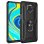 Funda per smartphone Max Power Digital Anello Magnetico Doppio Strato Silicone Nero per Redmi Note 9 Pro/9s