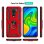Funda per smartphone Max Power Digital Anello Magnetico Silicone Policarbonato Nero per Xiaomi Redmi Note 9