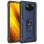 Funda para móvil Max Power Digital Anillo Giratorio Silicona Policarbonato Negra Antideslizante para Xiaomi Poco X3 NFC y X3 Pro