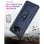 Funda para móvil Max Power Digital Anillo Giratorio Silicona Policarbonato Negra Antideslizante para Xiaomi Poco X3 NFC y X3 Pro
