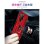 Funda para móvil Max Power Digital Anillo Giratorio Silicona Policarbonato Roja protección 360° para Xiaomi Mi 10T/10T Pro 5G