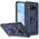 Funda para móvil Max Power Digital Anillo Giratorio Silicona Policarbonato Azul Antideslizante para Xiaomi Mi 10T Lite