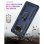 Funda para móvil Max Power Digital Anillo Giratorio Silicona Policarbonato Azul Antideslizante para Xiaomi Mi 10T Lite