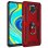 Funda para móvil Max Power Digital Anillo Giratorio Silicona Policarbonato Roja Antideslizante para Redmi Note 9 Pro y N