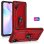Funda para móvil Max Power Digital Anillo Giratorio Silicona Policarbonato Azul Antideslizante para Xiaomi Redmi 9A y 9AT