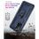 Funda para móvil Max Power Digital Anillo Giratorio Silicona Policarbonato Negra Antideslizante para Xiaomi Mi 10T/10T Pro 5G