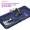 Funda per smartphone Max Power Digital Anello Magnetico Silicone Policarbonato Blu per Xiaomi Redmi Note 10 Pro