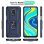 Funda per smartphone Max Power Digital Anello Magnetico Doppio Strato Silicone Policarbonato Nero per Redmi Note 9 Pro e Note 9s