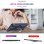 Funda para móvil Max Power Digital Anillo Giratorio Silicona Policarbonato Azul Antideslizante para Redmi Note 8 Pro