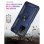 Funda para móvil Max Power Digital Anillo Giratorio Silicona Policarbonato Negra Antideslizante para Xiaomi Poco F3 y Mi 11i