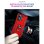 Funda para móvil Max Power Digital Anillo Giratorio Silicona Policarbonato Roja Antideslizante para Xiaomi Poco F5 5G
