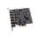 Scheda PCIe Sonnet USB3-7PM-E 7 porte USB 3.2 Gen 1 full-height