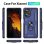 Custodia per smartphone Max Power Digital Anello Magnetico Silicone Policarbonato Nera con supporto per Xiaomi Poco F5 5G