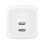 Chargeur Belkin WCH020KQWH GaN 67 W USB-C Double Port Charge Rapide Blanc