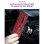 Funda para móvil Max Power Digital Anillo Giratorio Silicona Policarbonato Roja protección 360° para Xiaomi Mi 9T y Mi 9T Pro