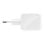 Cargador Belkin WCH019KQ1MWH-B6 GaN 50 W Blanco 2x USB-C con cable 1 m
