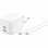 Chargeur Belkin WCH020KQ2MWH-B6 GaN 67 W 2x USB-C Blanc câble 2 m
