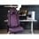 Chaise gaming Arozzi Vernazza SoftFabric aluminium violet hauteur extra