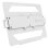 Arozzi AZ-ALZARE-LH-WT Suporte Portátil Mesa 11 a 18" VESA 75x75 Máx 2,3 kg