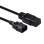 Cable de transmisión Lindy 30492 3 m IEC C14 a IEC C19 negro