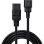 Cable de transmisión Lindy 30492 3 m IEC C14 a IEC C19 negro