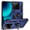 Funda para móvil Max Power Digital Anillo Giratorio Silicona Policarbonato Azul Antideslizante para Xiaomi Mi 13T y Mi 13T Pro