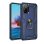 Funda para móvil Max Power Digital Anillo Giratorio Silicona Policarbonato Negra protección 360° para Xiaomi Redmi Note 10S y Note 10