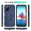 Funda para móvil Max Power Digital Anillo Giratorio Silicona Policarbonato Negra protección 360° para Xiaomi Redmi Note 10S y Note 10