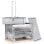 Barbecue Louis Tellier BRASI-F inox plancha extérieure 60x32 cm