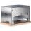 Barbecue Louis Tellier BRASI-F inox plancha extérieure 60x32 cm