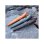 Pedernal Light my Fire Swedish FireKnife aço inoxidável laranja 220 mm