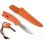 Pedernal Light my Fire Swedish FireKnife aço inoxidável laranja 220 mm