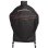 Housse protectrice Kamado Joe Big Joe polyester imperméable noir et rouge