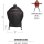 Housse protectrice Kamado Joe Big Joe polyester imperméable noir et rouge