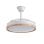 Ventilador de techo YOEVU EOS Nature LED DC 6 velocidades aspas retráctiles
