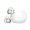 Écouteurs TCL Crystal Clip sans fil Bluetooth Open-ear, réduction de bruit, IPX4, blanc