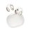 Écouteurs TCL Crystal Clip sans fil Bluetooth Open-ear, réduction de bruit, IPX4, blanc