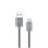 Cable USB Accetel Cu1804 Micro USB 2.4A Nailon 1m Gris