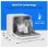 Lave-vaisselle Bomann TSG 5704 2 Couverts D Compact avec écran LED et réservoir intégré