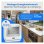 Lave-vaisselle Bomann TSG 5704 2 Couverts D Compact avec écran LED et réservoir intégré
